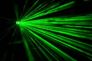 grüne Laser