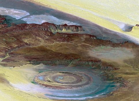 You are currently viewing Das „Auge der Sahara“ – Überrest von Atlantis?