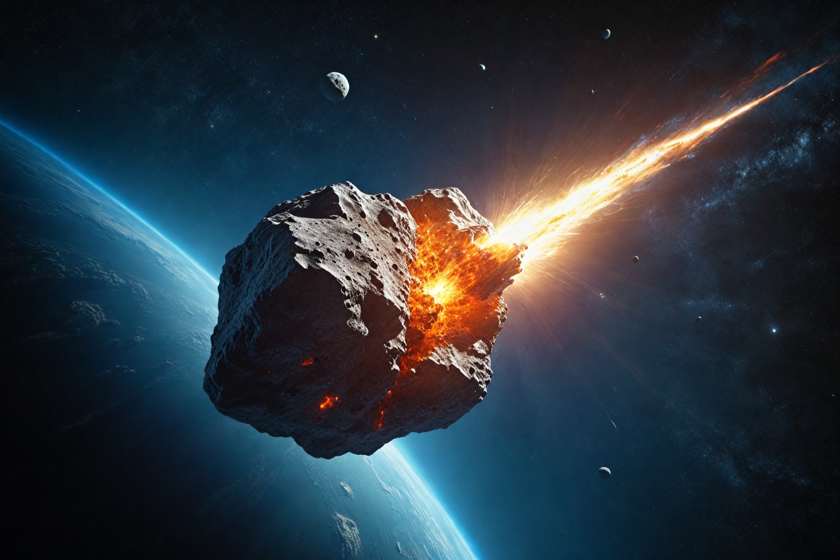 Read more about the article Wird die Erde 2038 von einem Asteroiden getroffen?
