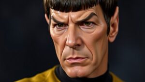 Mr Spock, KI-generiert.