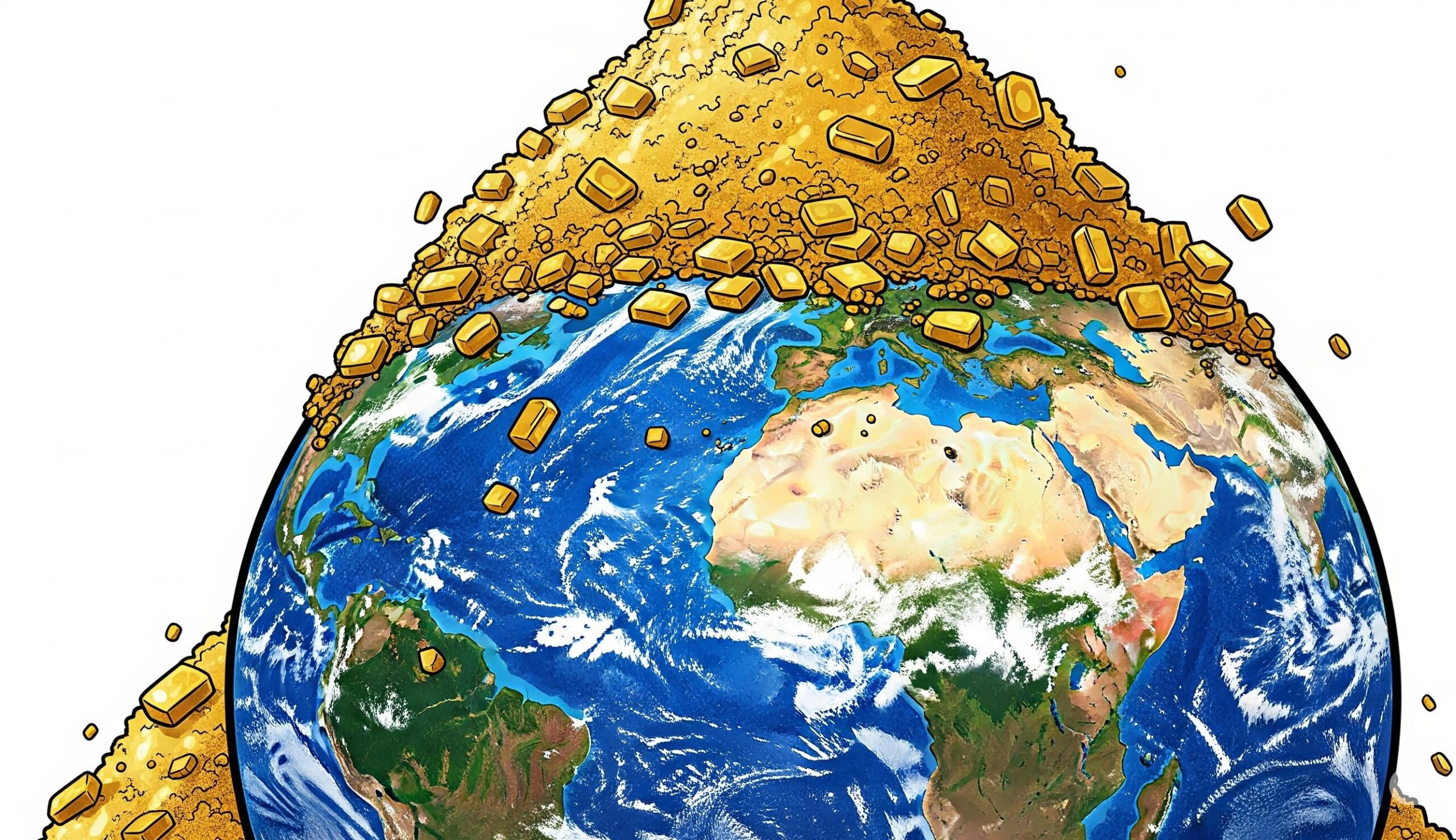 You are currently viewing Wie viel Gold gibt es auf der Welt?